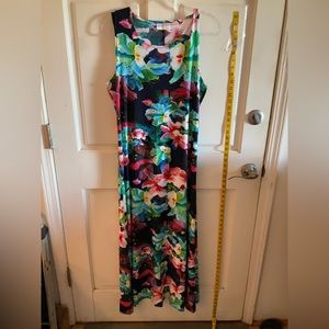 Attitudes by Renee tropical maxi dress